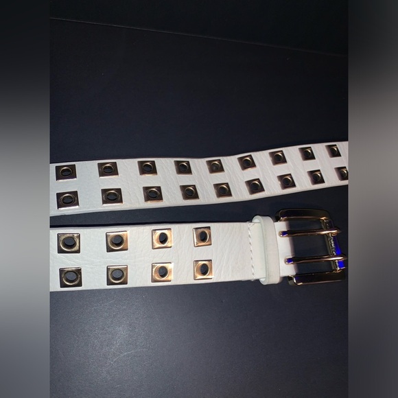 Vintage Micheal Kors White & Gold, Women’s Belt main image 4